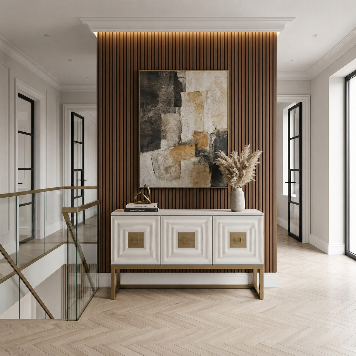 Luxury Acoustic Slat Wall Panels 280cm x 60cm (Various Colours)