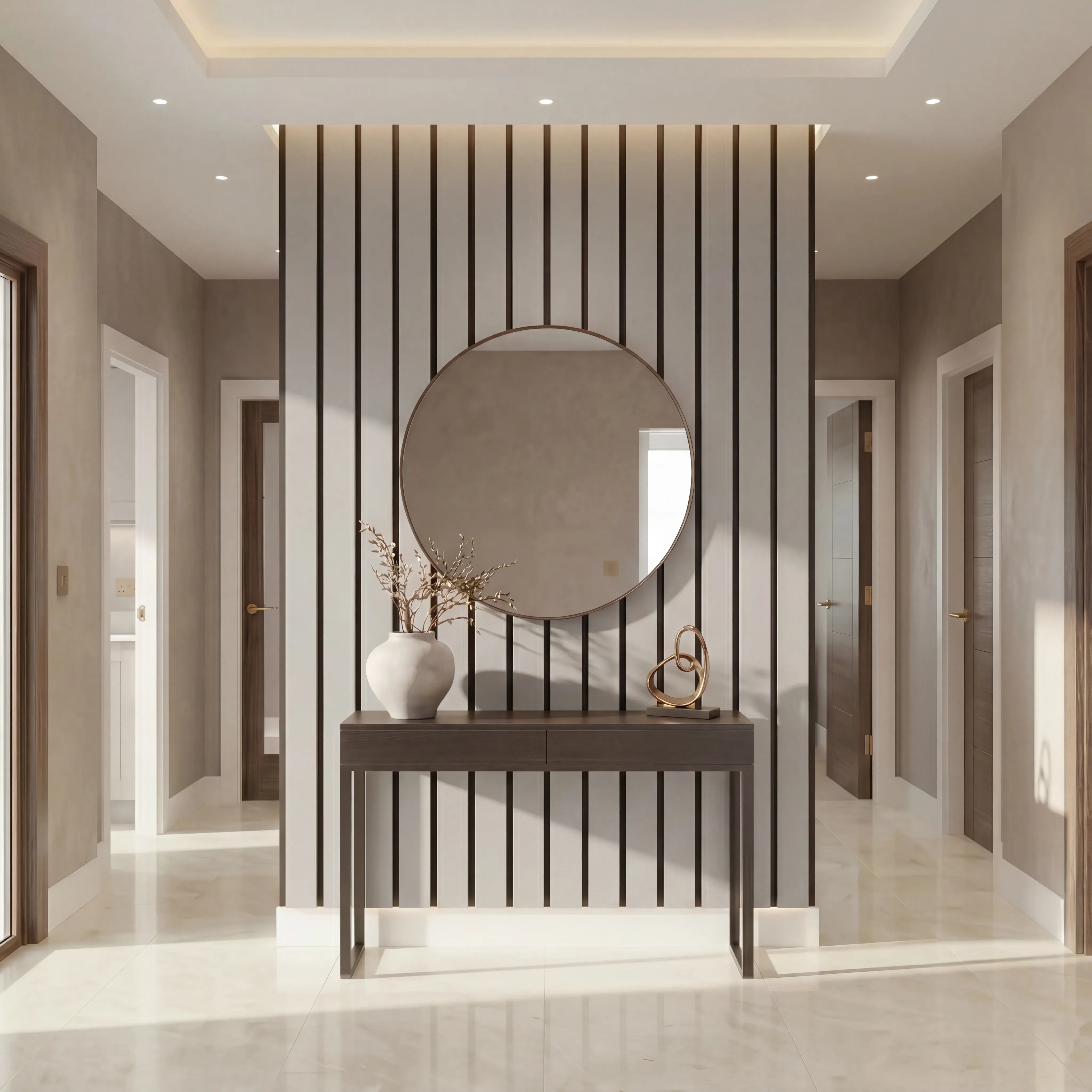 Premium Acoustic Slatted Wall Panels – 50mm Thick (Various Colours)