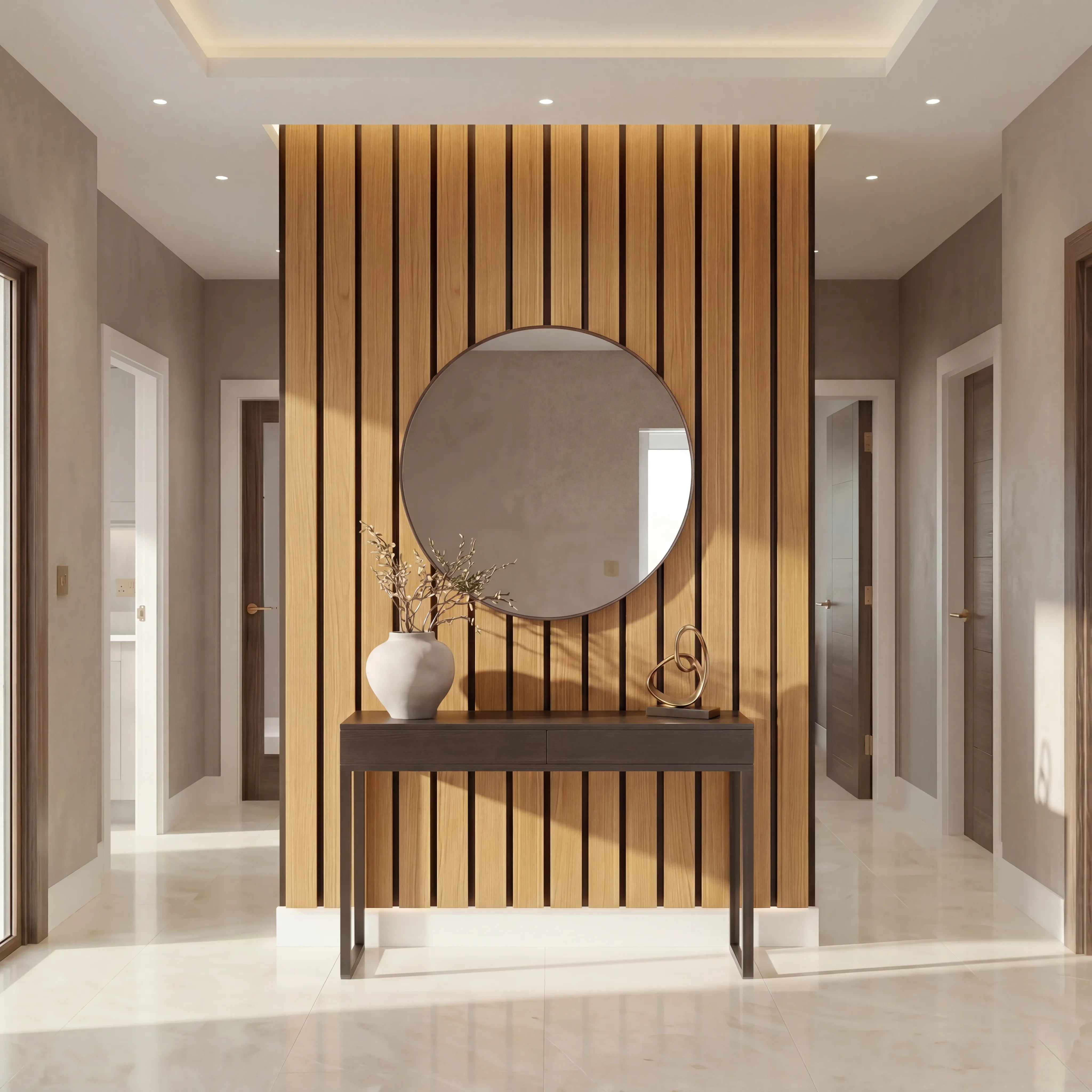 Premium Acoustic Slatted Wall Panels – 50mm Thick (Various Colours)
