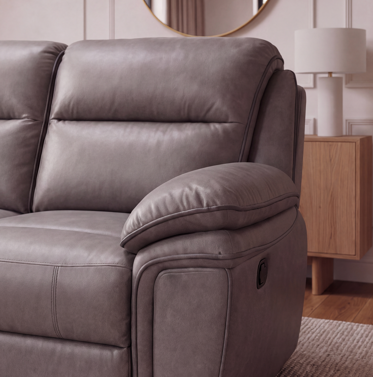 Kensington luxury recliner sofa, image 13