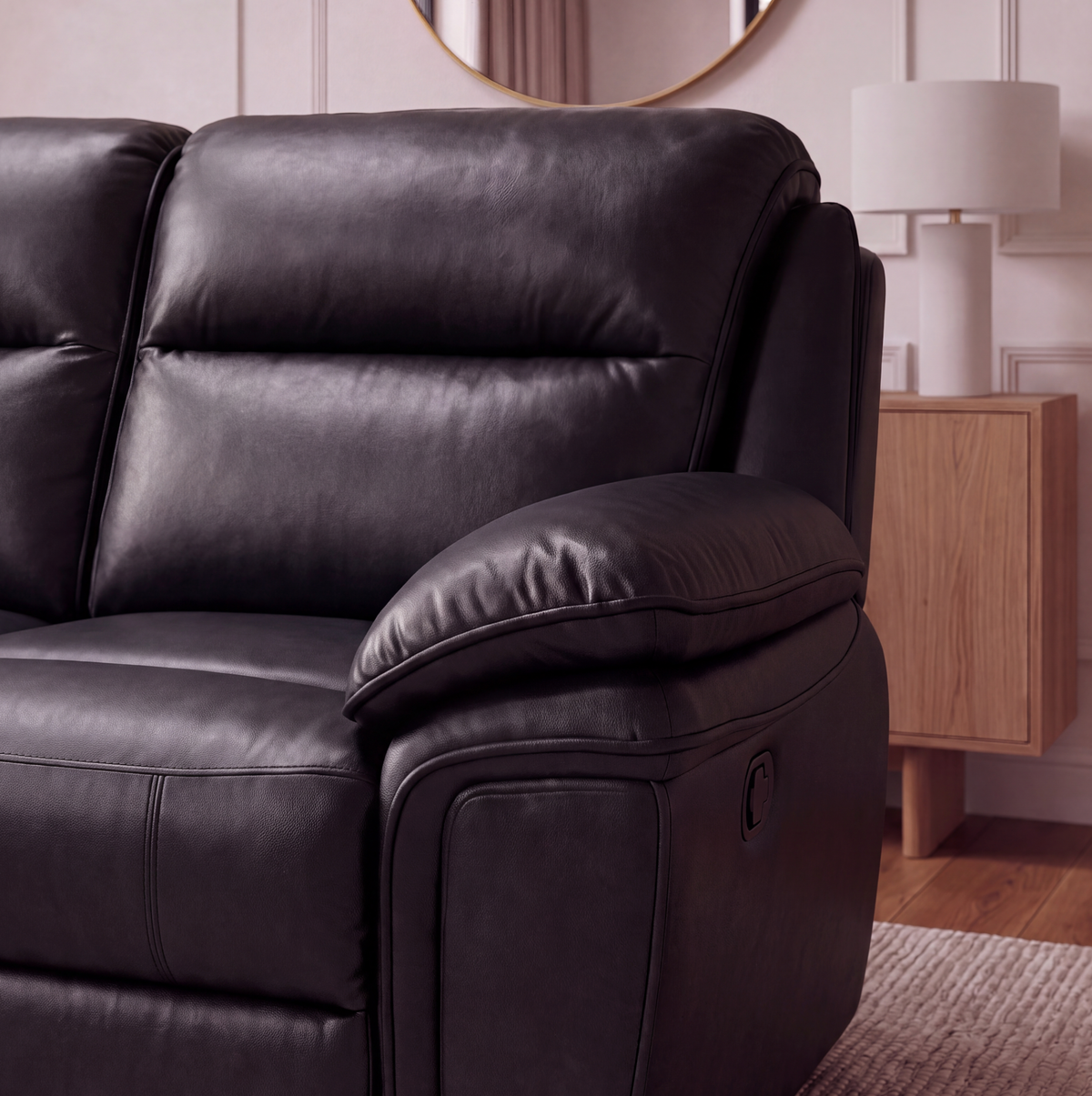Kensington luxury recliner sofa, image 4
