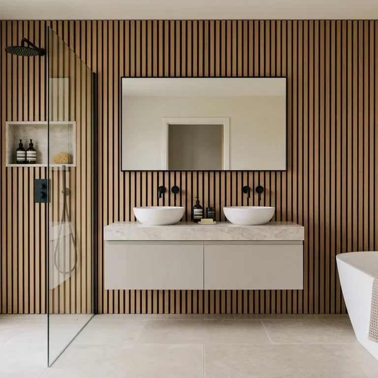Seamless Bathroom Wall Panels (12 Pack) - Various Colours