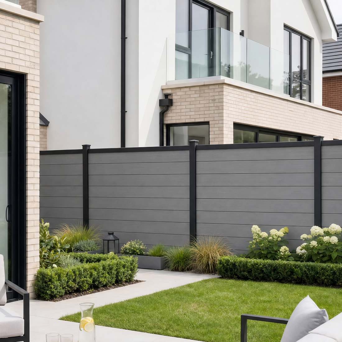 Premium Composite Fence Panels 180cm (Various Colours)