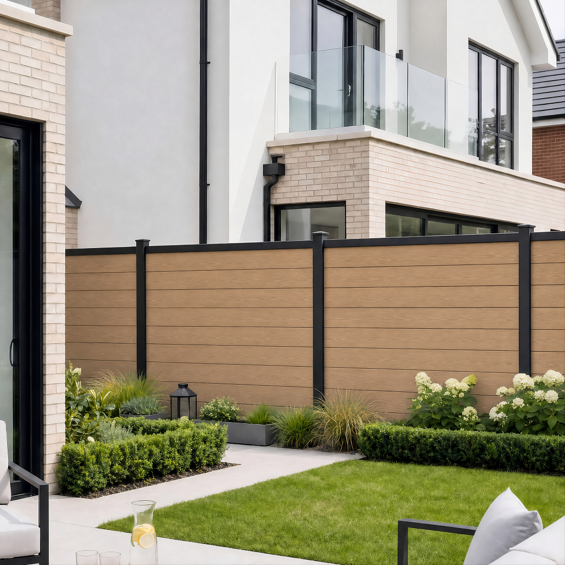 Premium Composite Fence Panels 180cm (Various Colours)