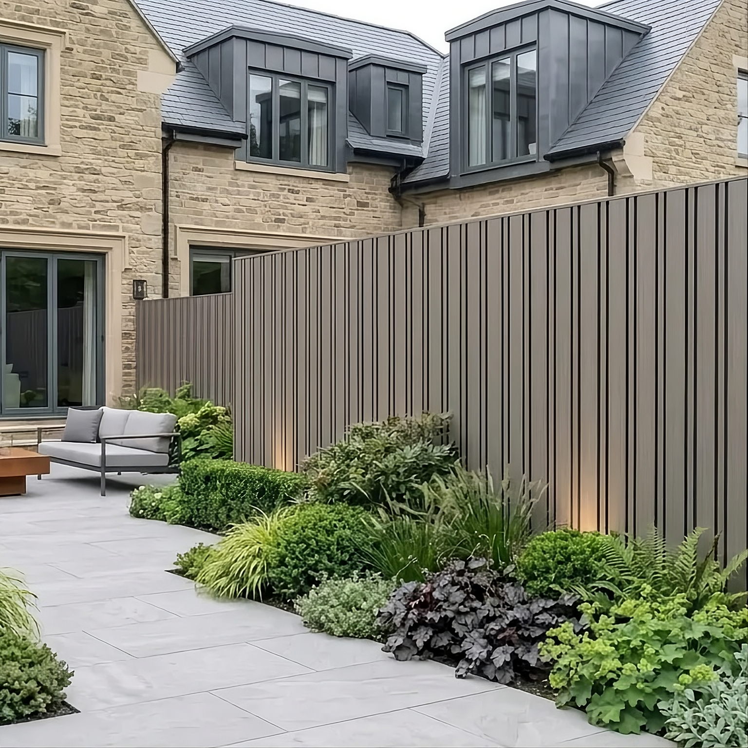 Multi-Width Outdoor Panels - 240cm x 30cm (8 Panels Per Pack) - Various Colours)
