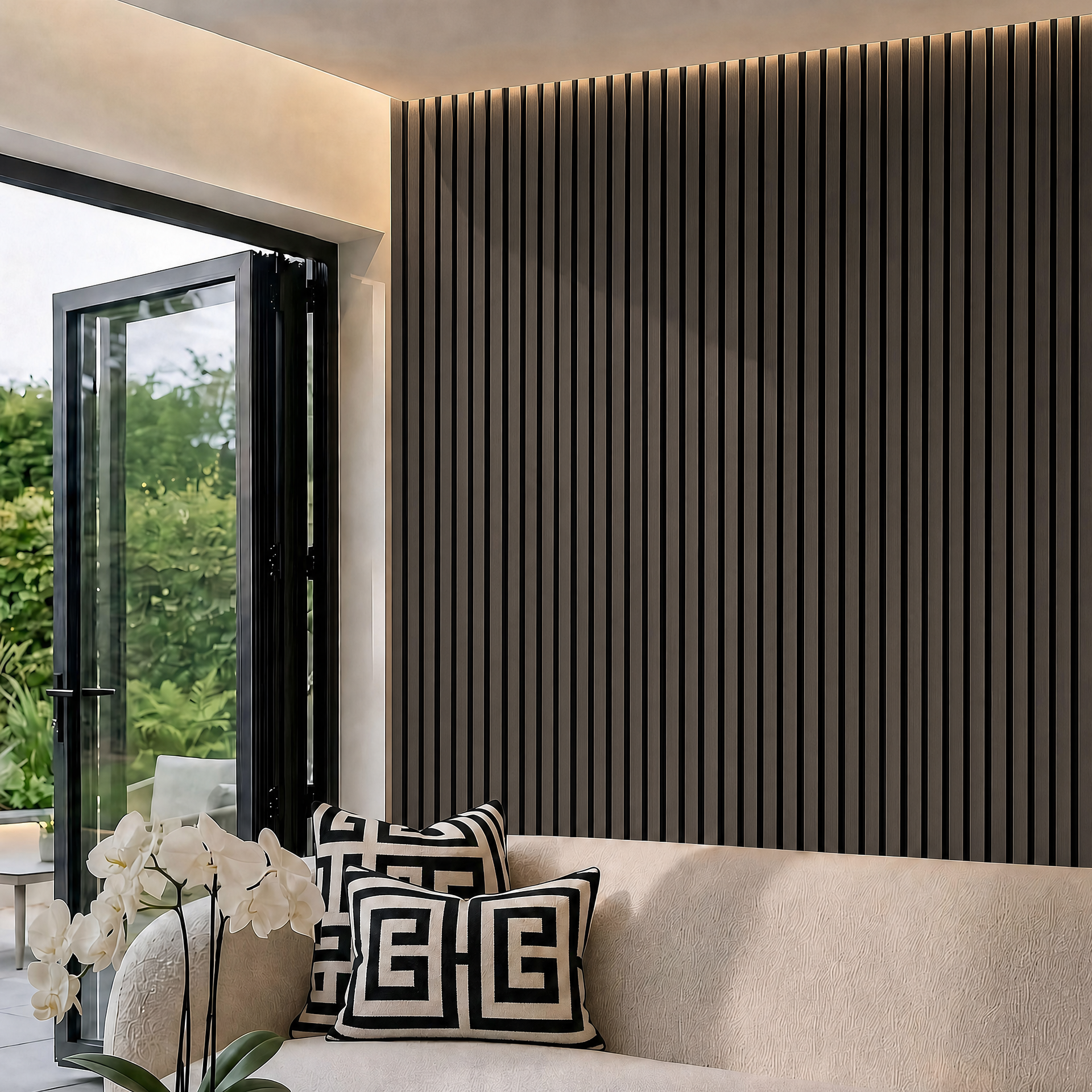 Luxury Acoustic Slat Wall Panels (Various Colours)