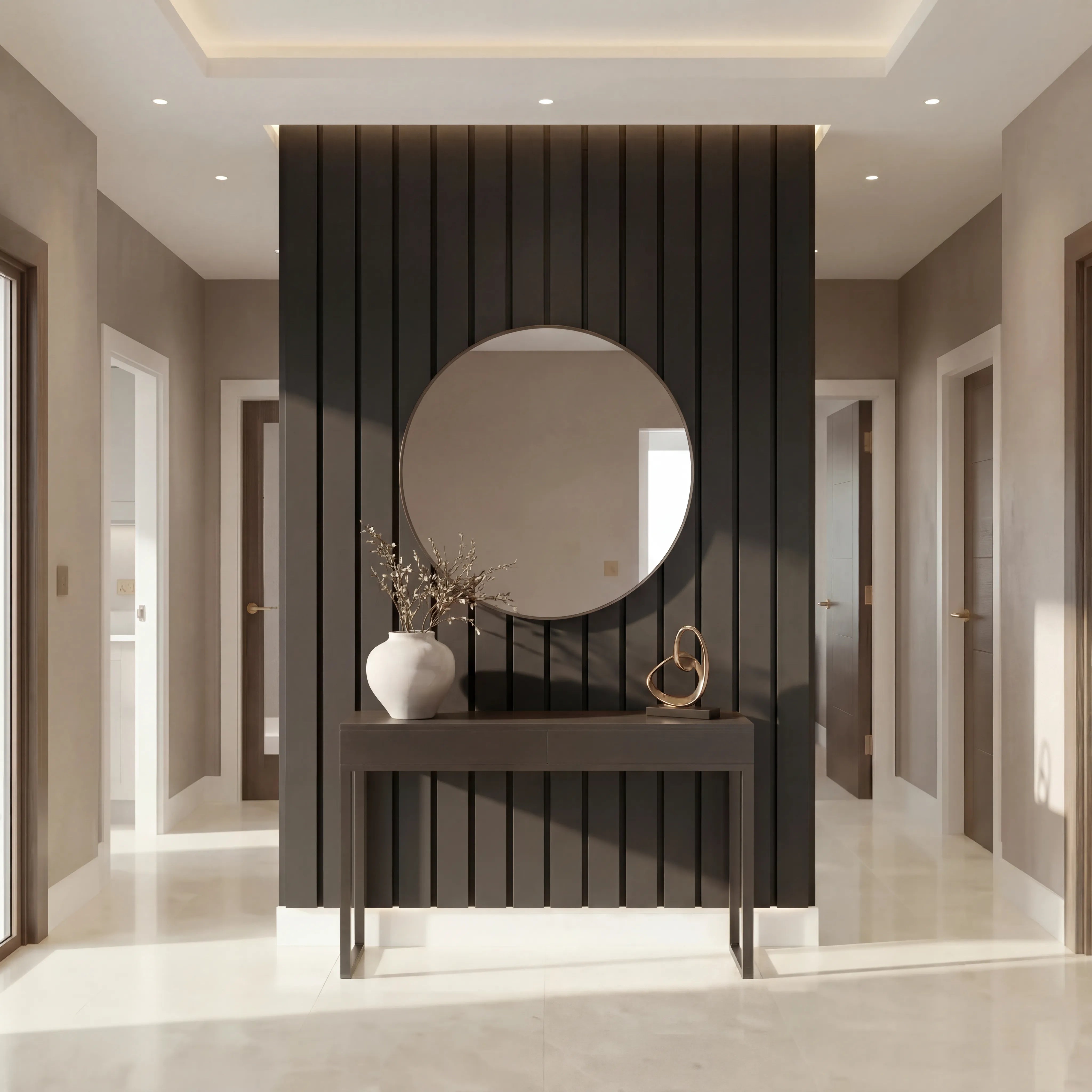 Premium Acoustic Slatted Wall Panels – 50mm Thick (Various Colours)