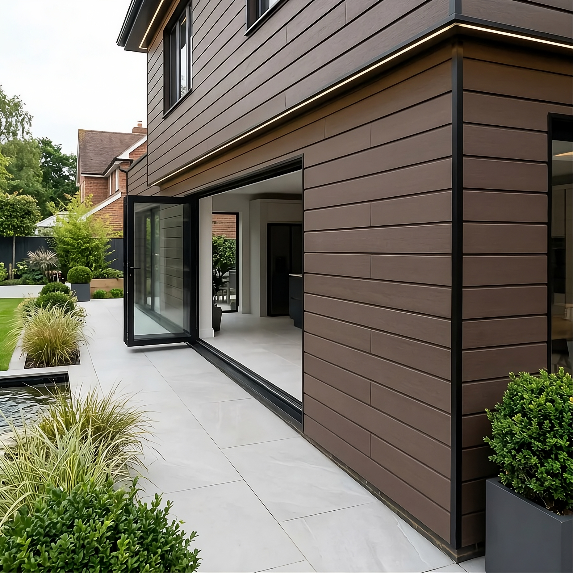 Flat Face 2.9m Composite Cladding (Various Colours)