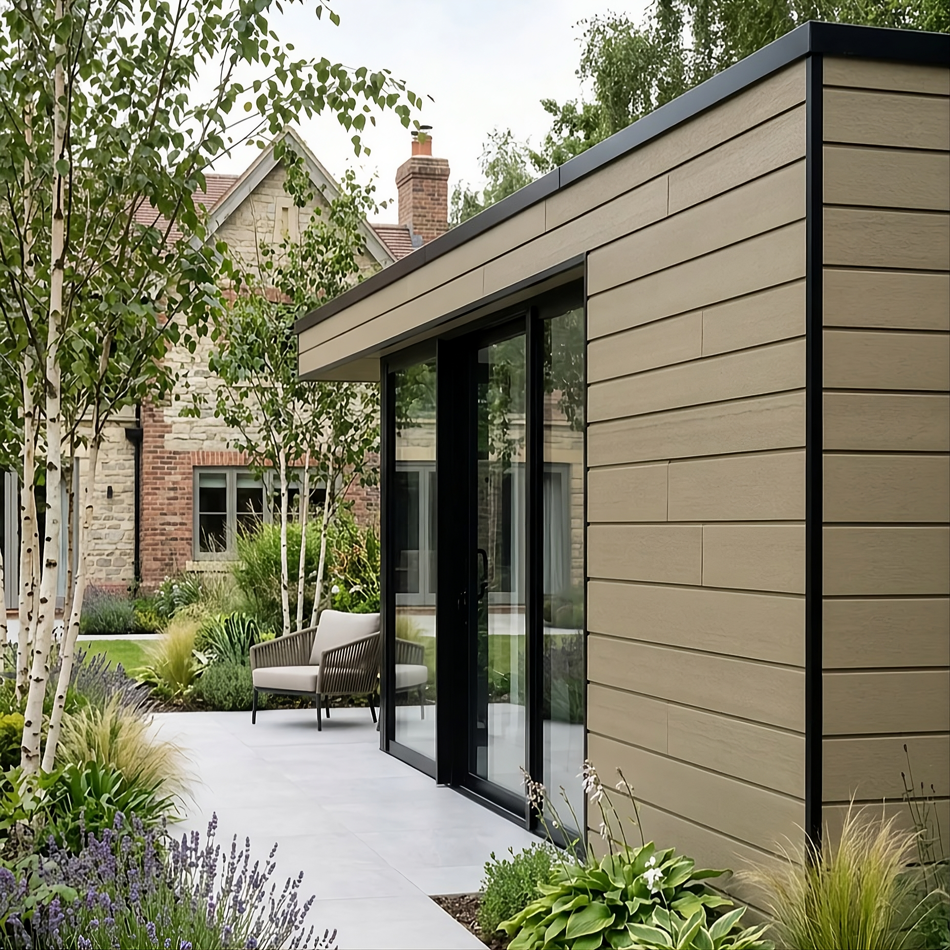 Flat Face 2.9m Composite Cladding (Various Colours)