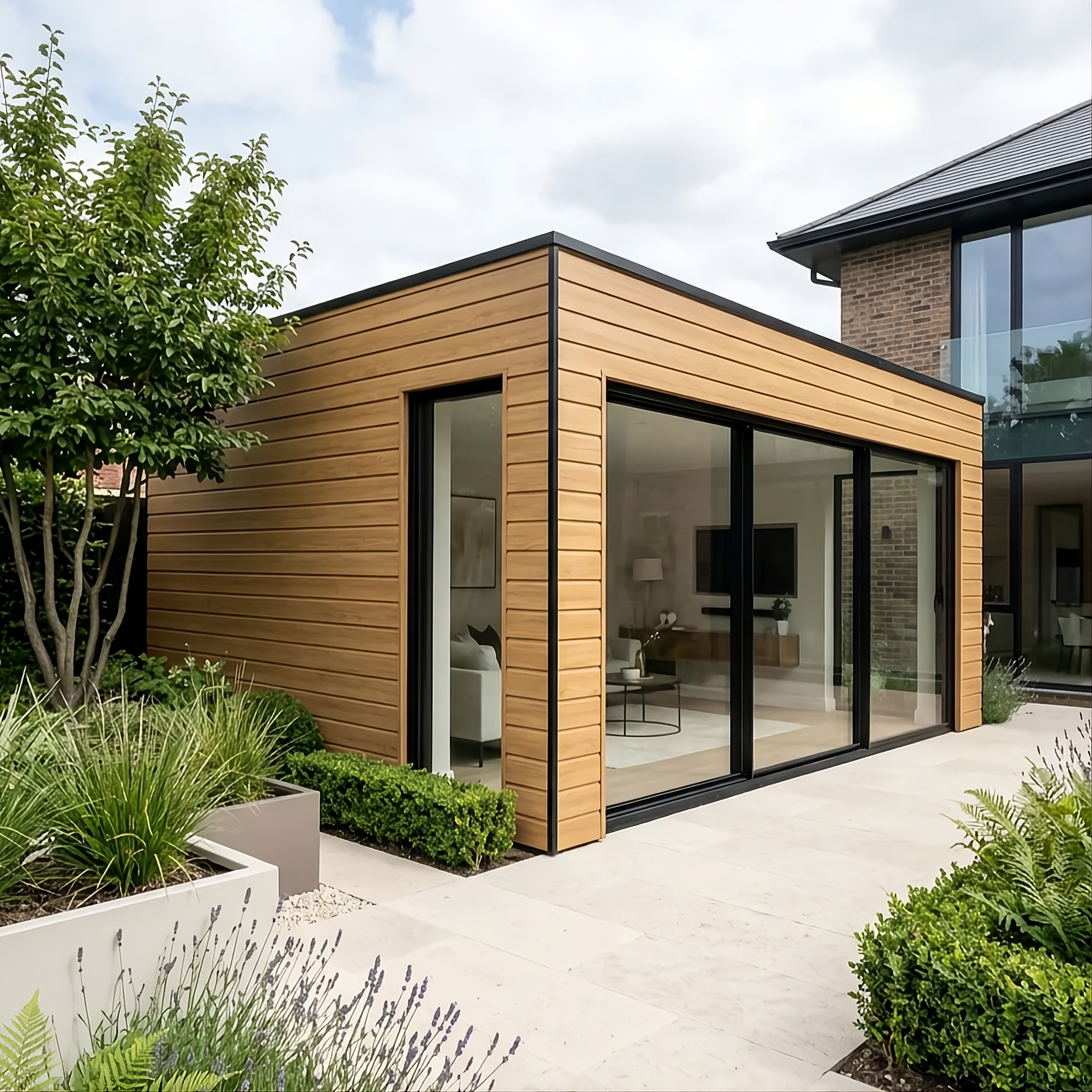 Flat Face 2.9m Composite Cladding (Various Colours)