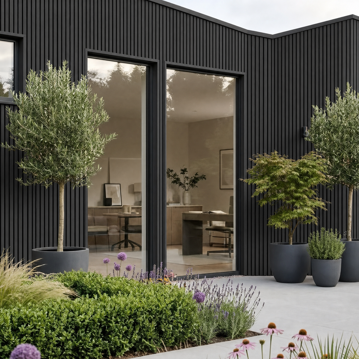 Composite Wall Cladding - 2.9m x 0.2m (Various Colours)