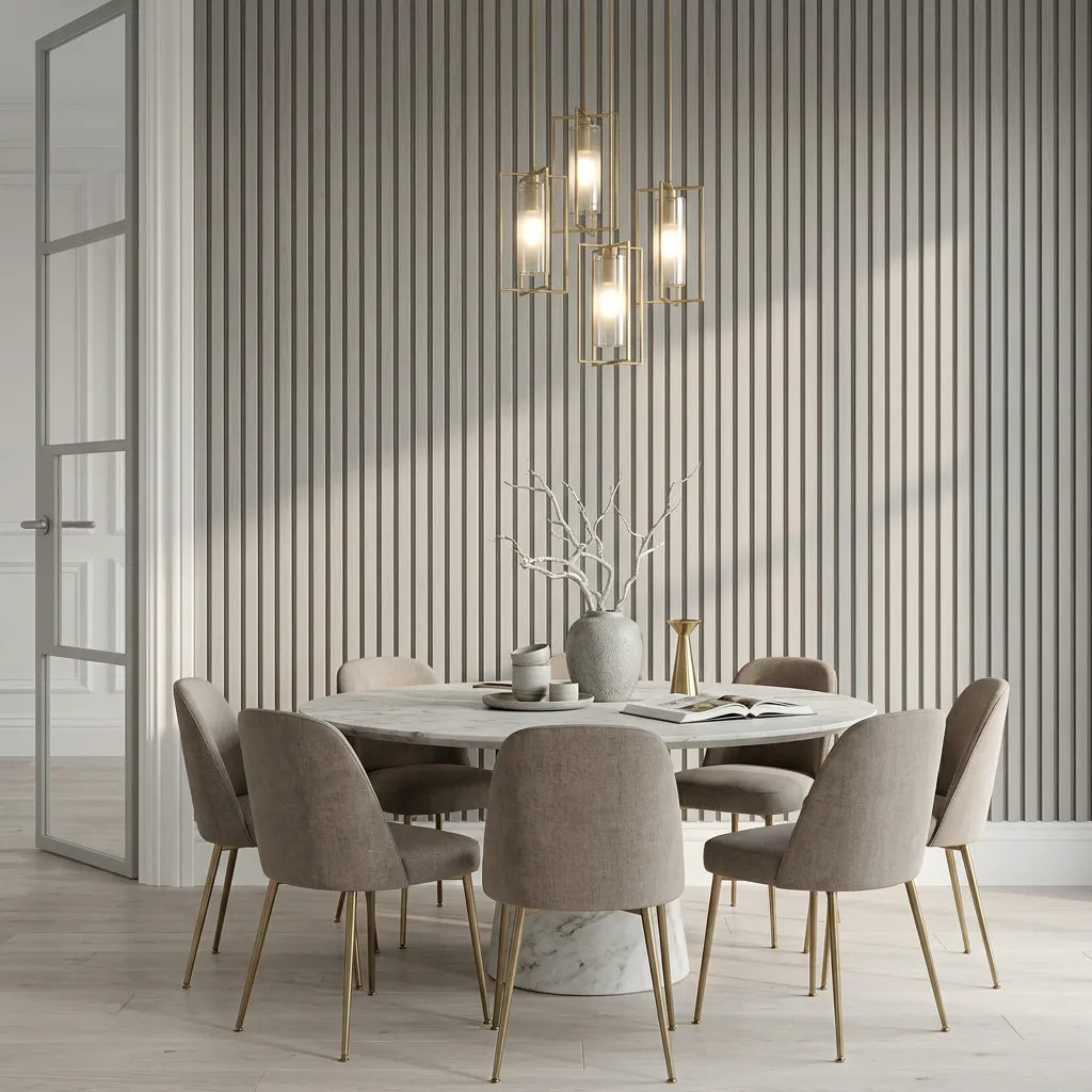 Luxury Acoustic Slat Wall Panels 280cm x 60cm (Various Colours)