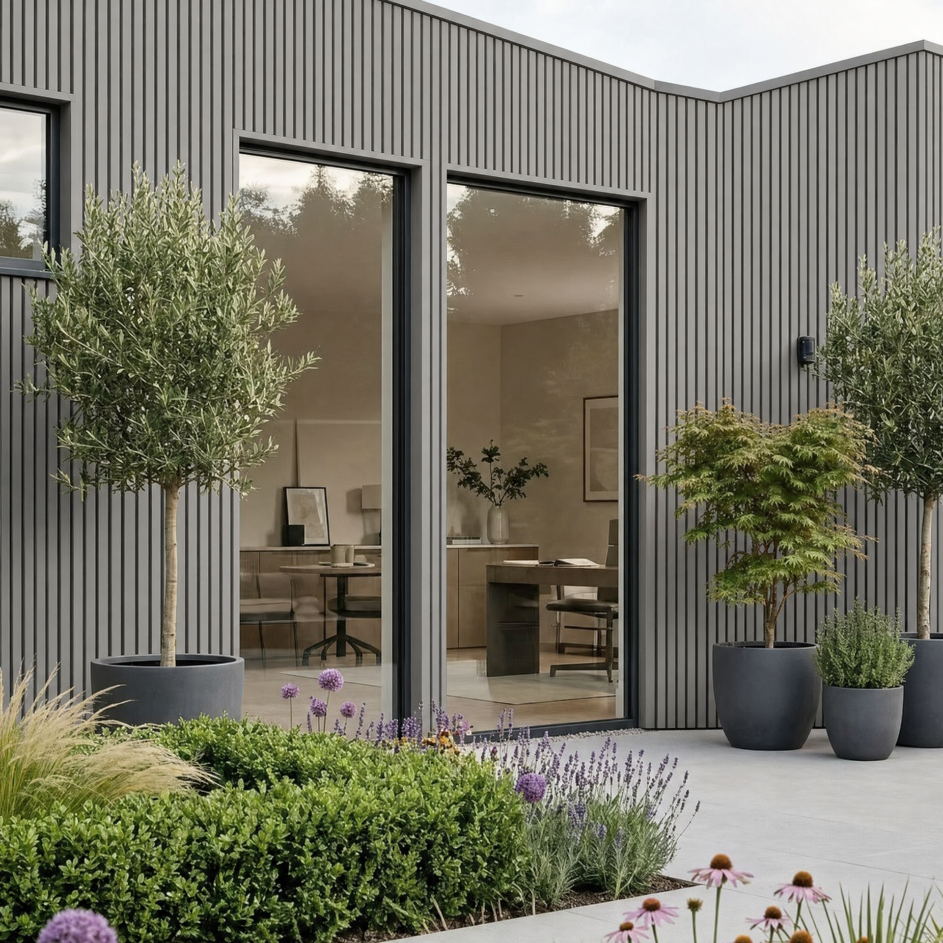 Composite Wall Cladding - 2.9m x 0.2m (Various Colours)