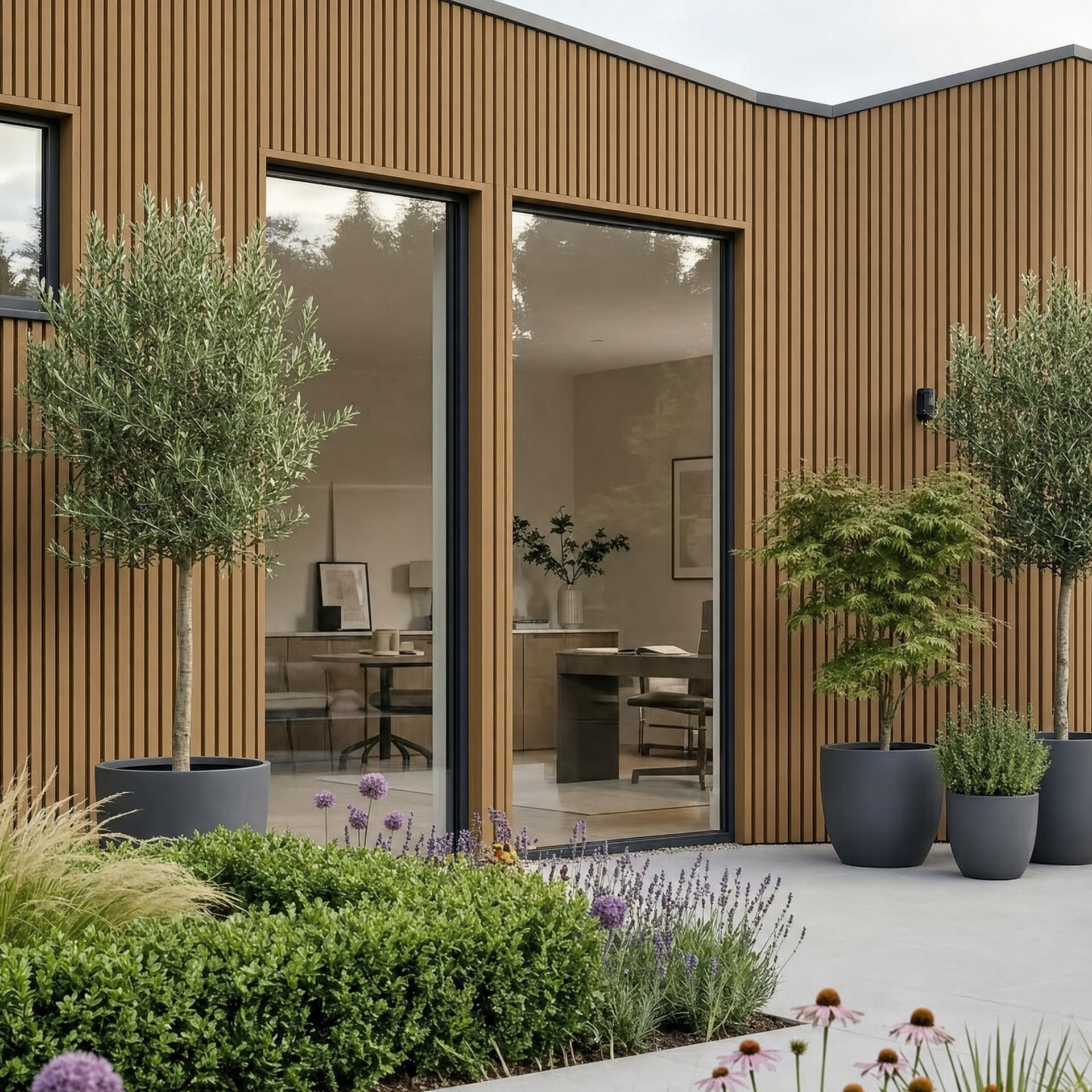 Composite Wall Cladding - 2.9m x 0.2m (Various Colours)