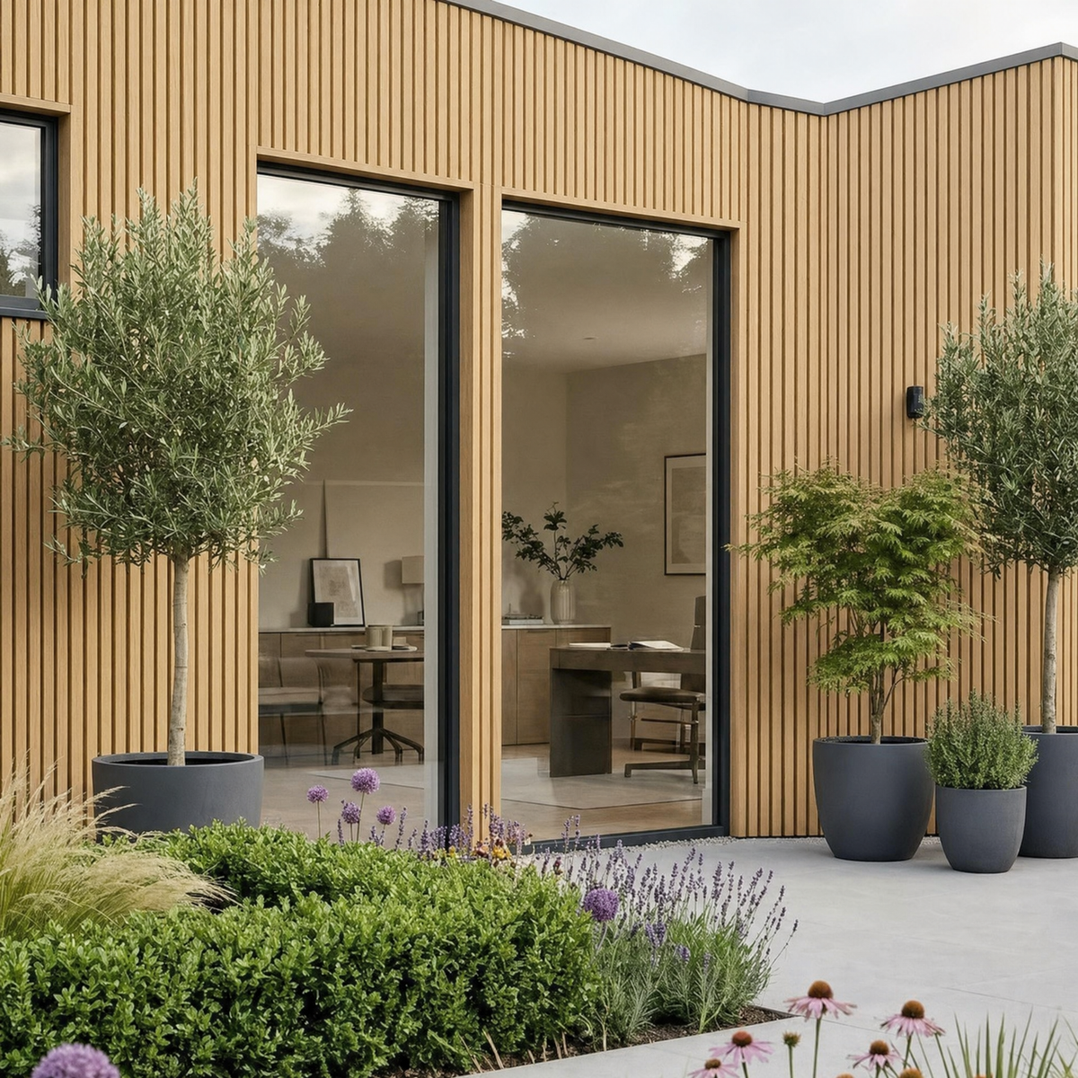 Composite Wall Cladding - 2.9m x 0.2m (Various Colours)