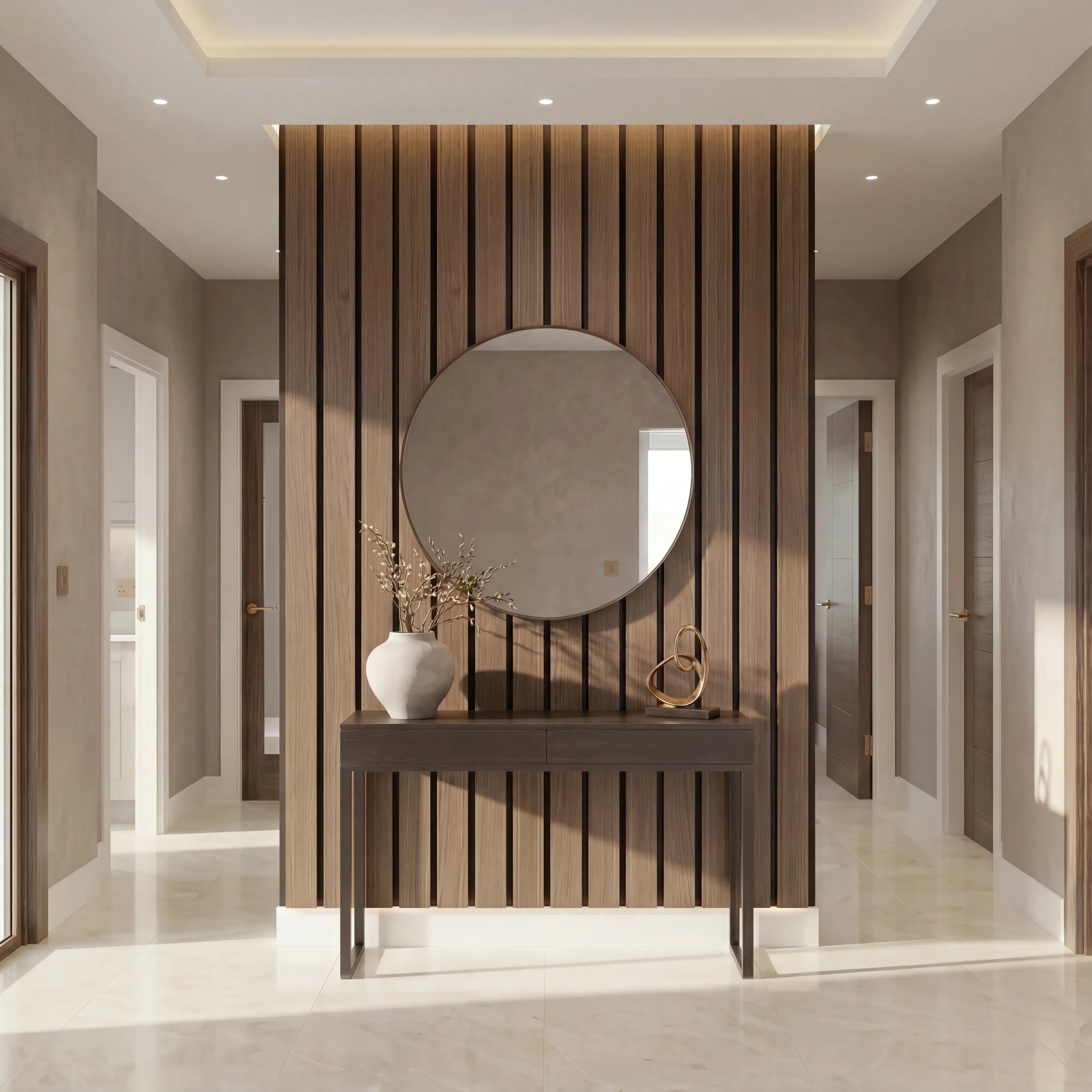 Premium Acoustic Slatted Wall Panels – 50mm Thick (Various Colours)