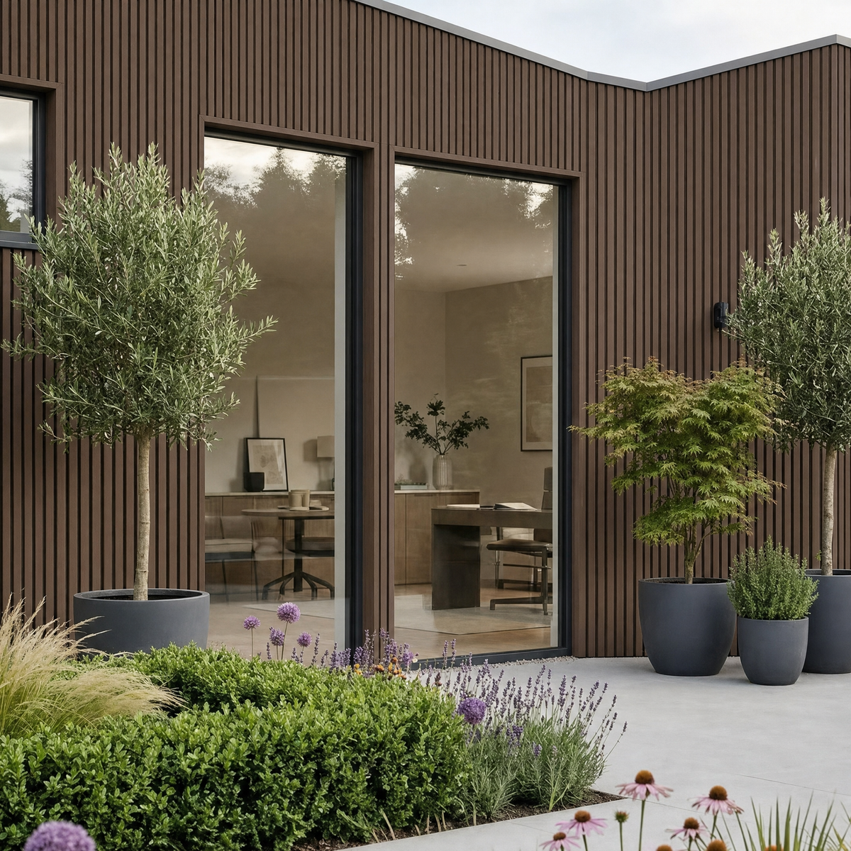 Composite Wall Cladding - 2.9m x 0.2m (Various Colours)