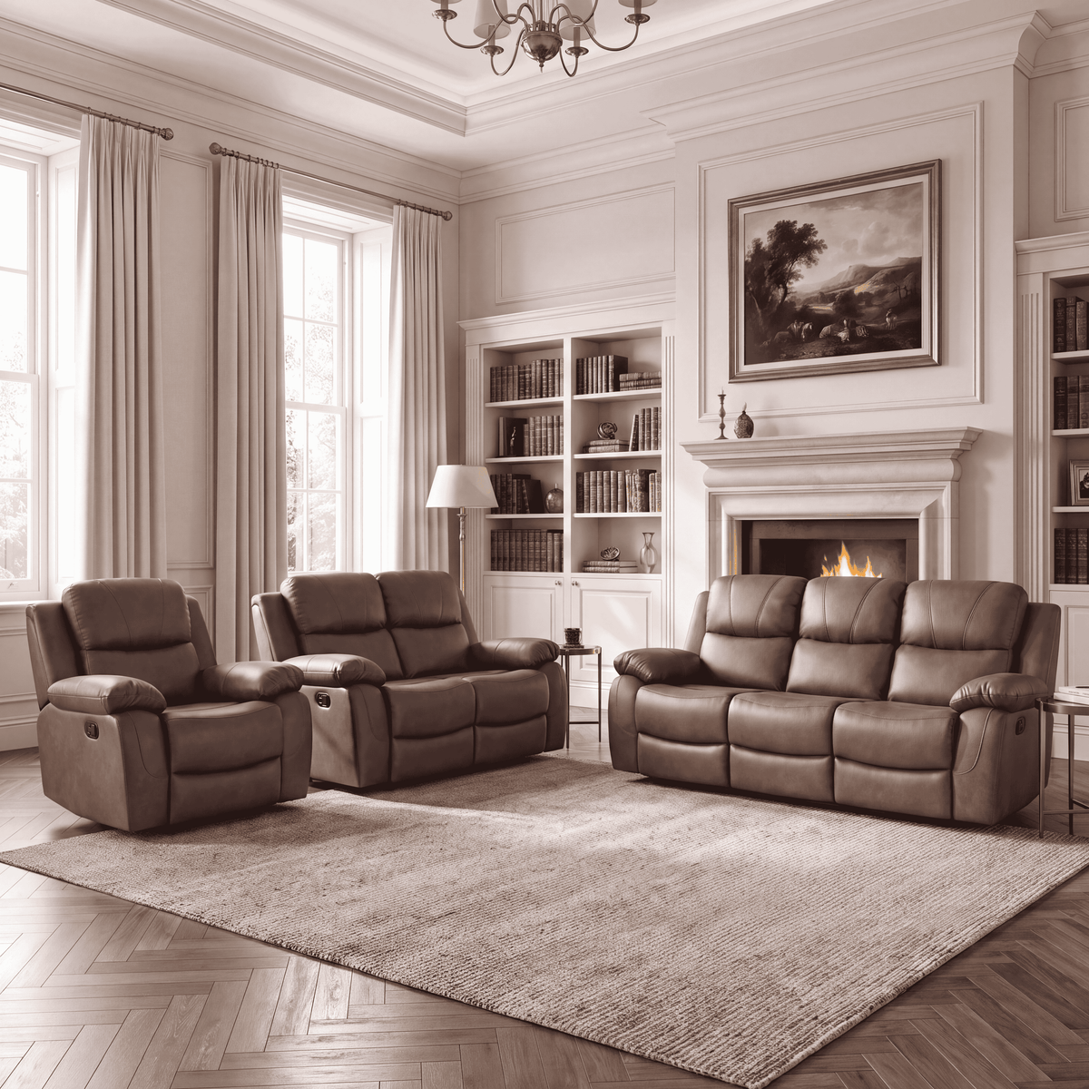 Belgravia Recliner Sofa Sets | Free Delivery & Assembly | Alden & Vale