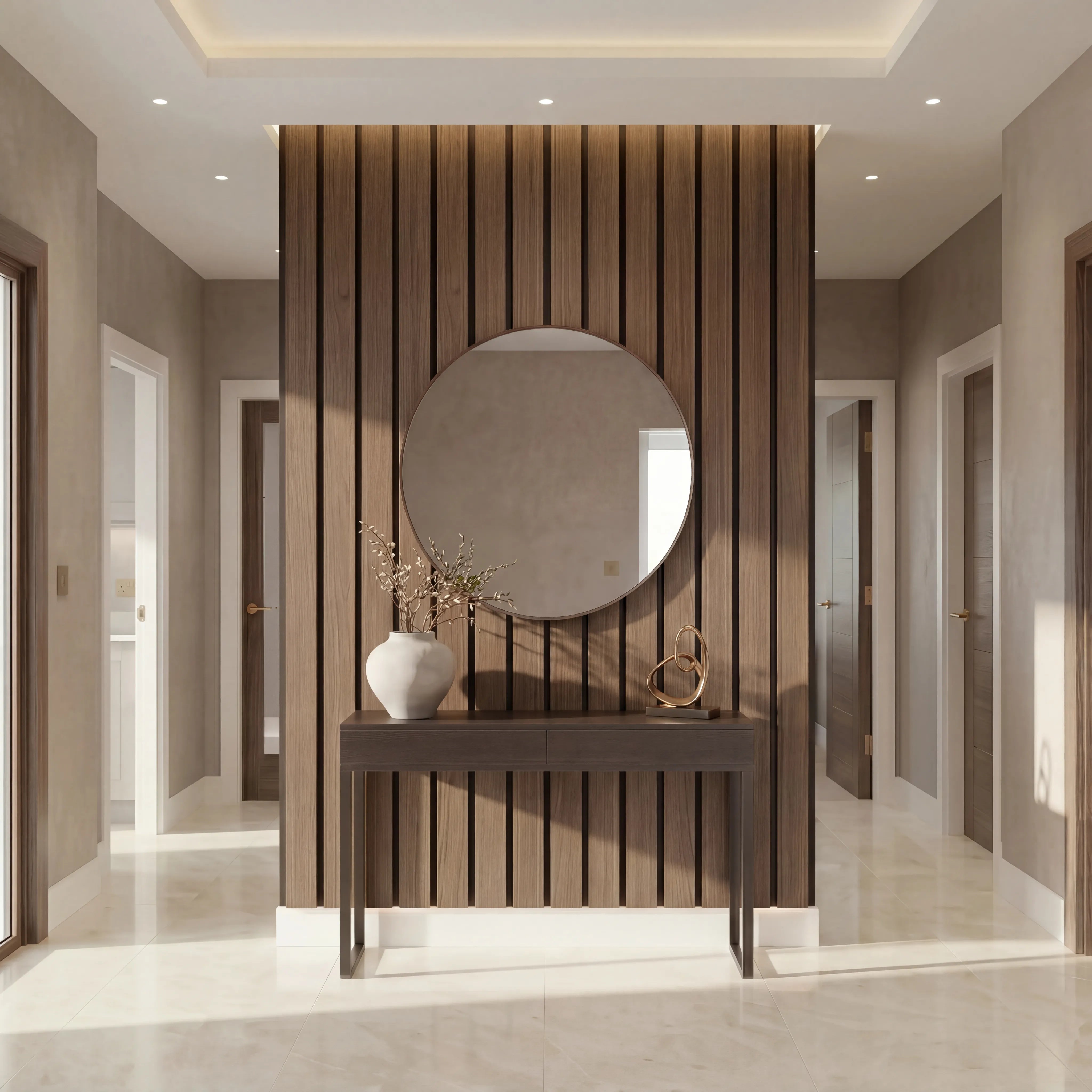 Premium Acoustic Slatted Wall Panels – 50mm Thick (Various Colours)