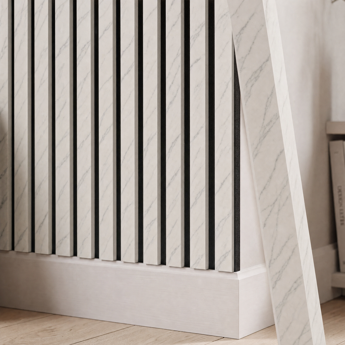 Acoustic Wall Panel End Trim (Various Colours)