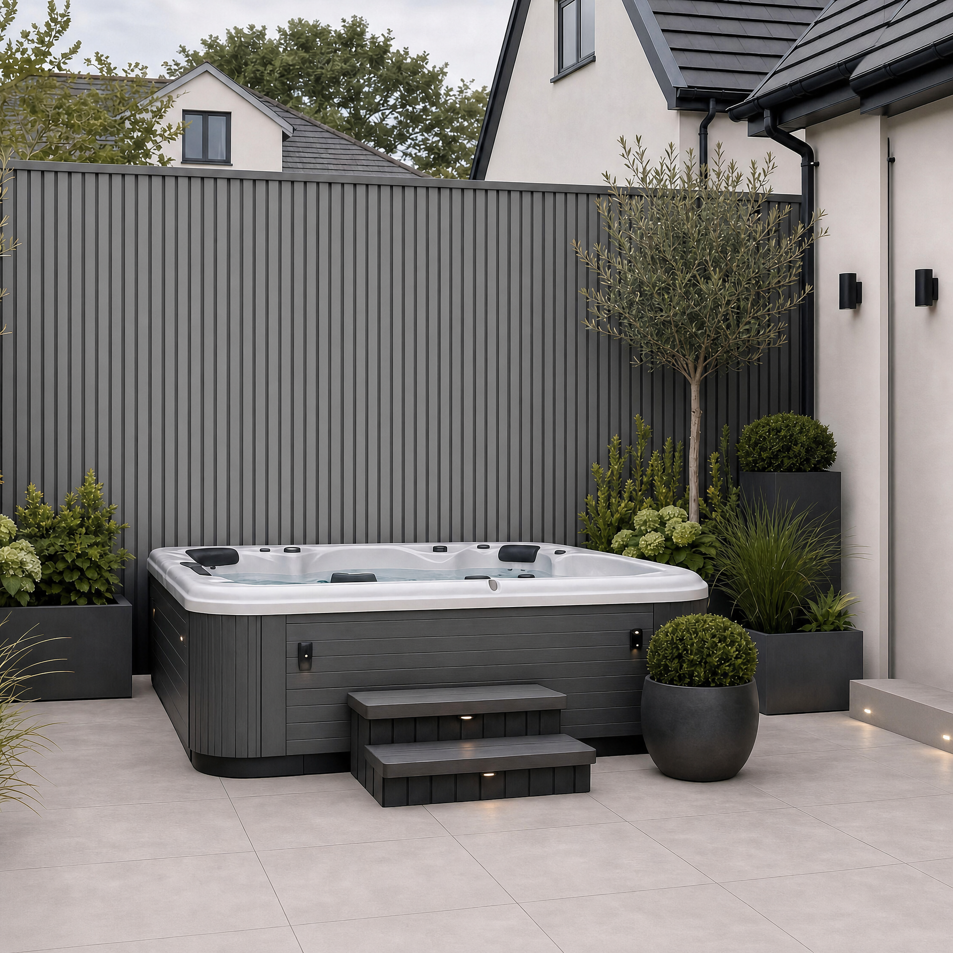 Premium Outdoor Wall Panels 2.4m × 1.92m (12 Panels Per Pack)