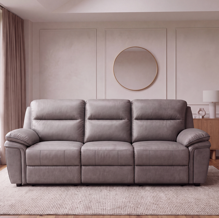 Kensington 3 seater recliner in grey