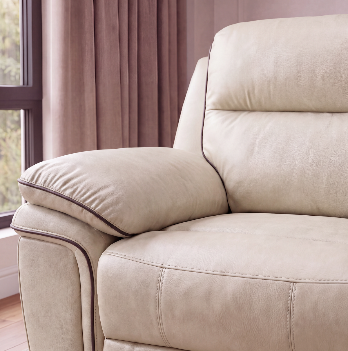 Kensington luxury recliner sofa, image 9