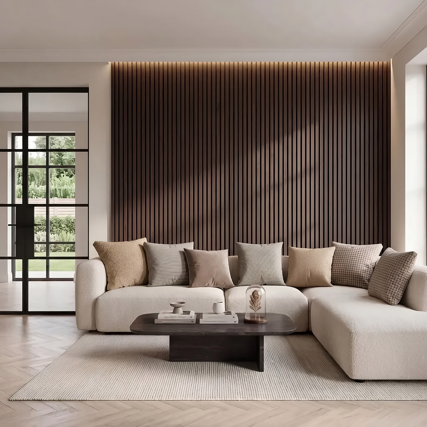 Luxury Acoustic Slat Wall Panels 240cm x 60cm (Various Colours)