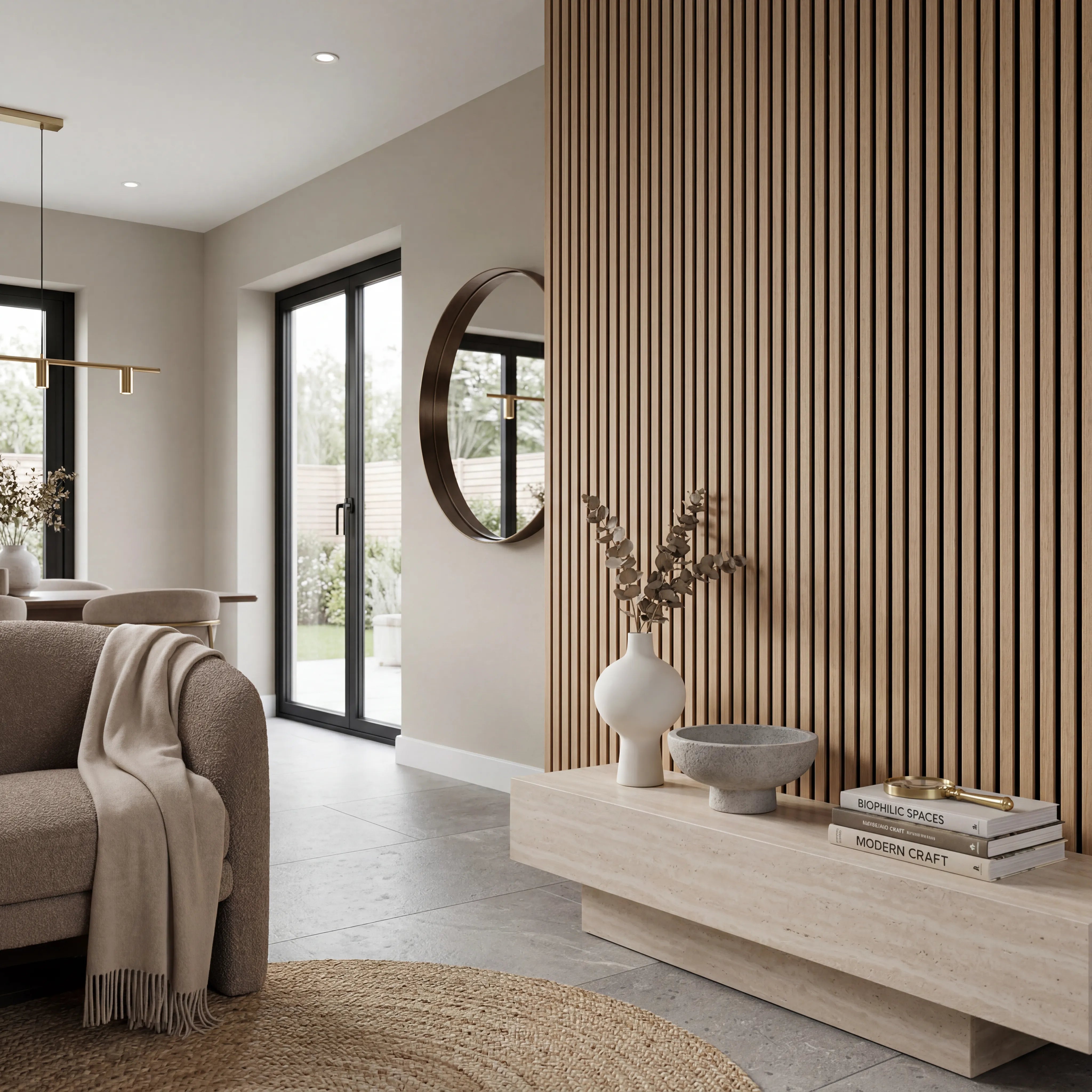 Luxury Acoustic Slat Wall Panels (Various Colours and Sizes)