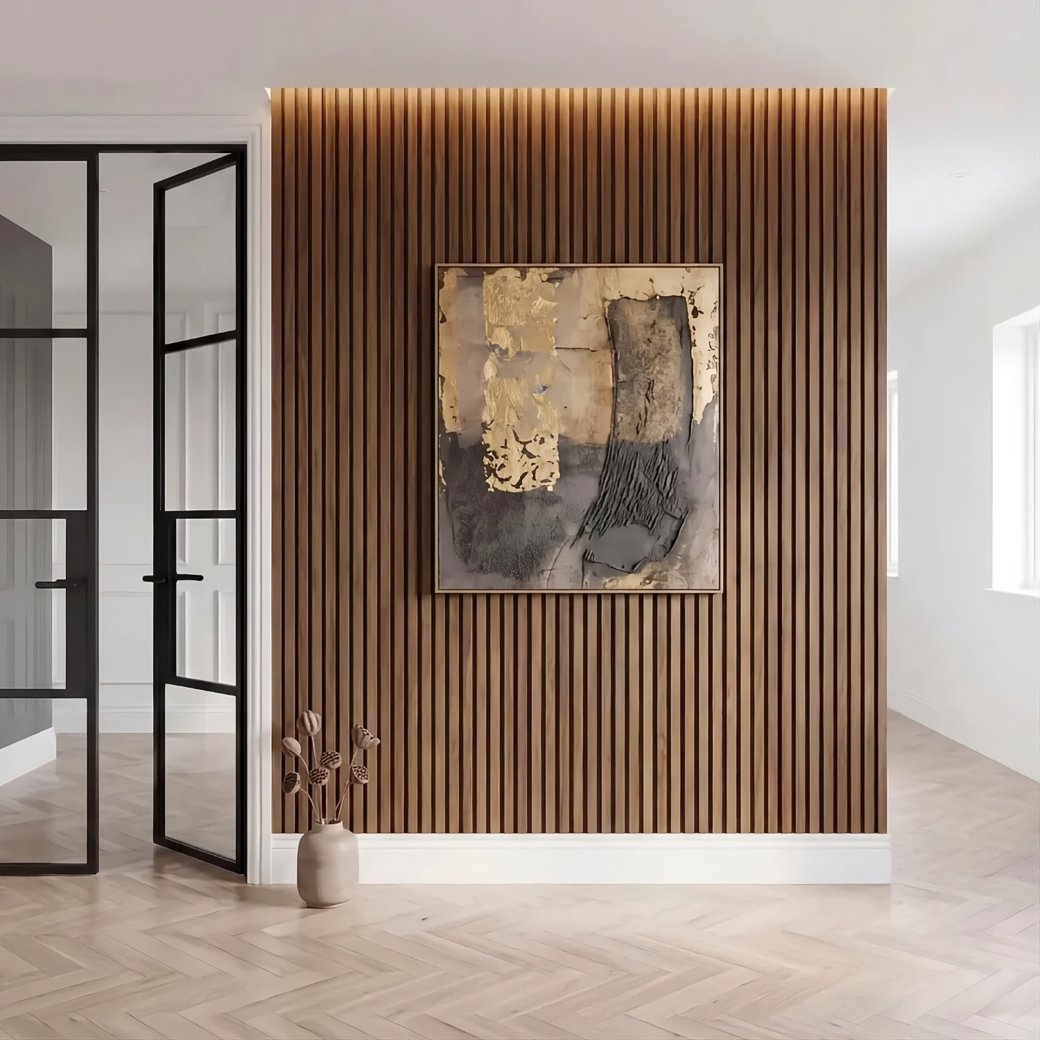 Luxury Acoustic Slat Wall Panels 240cm x 60cm (Various Colours)