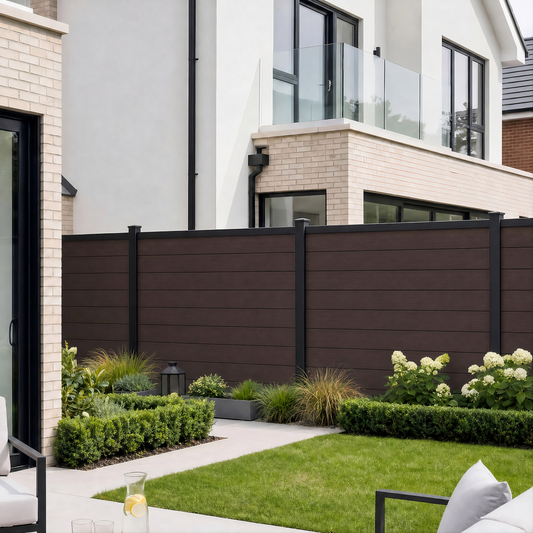Premium Composite Fence Panels 180cm (Various Colours)