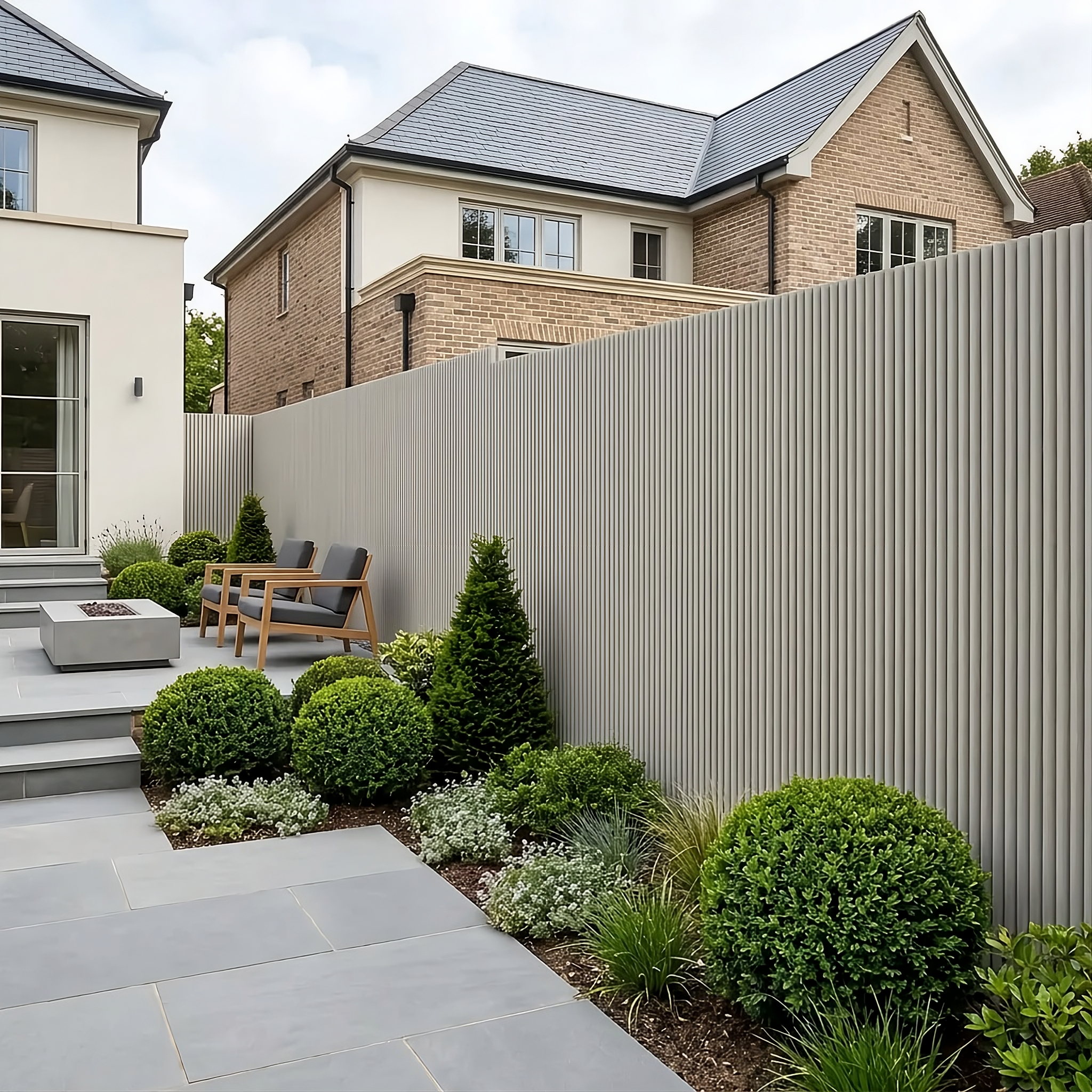 Premium Outdoor Fluted Composite Panels (12 Panels Per Pack) - Carious Colours