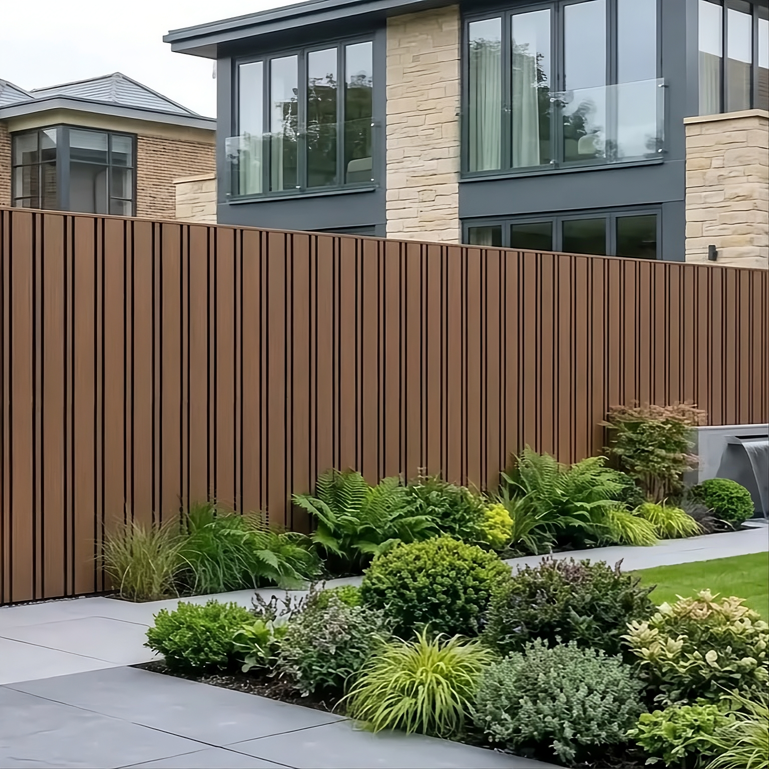 Multi-Width Outdoor Panels - 240cm x 30cm (8 Panels Per Pack) - Various Colours)