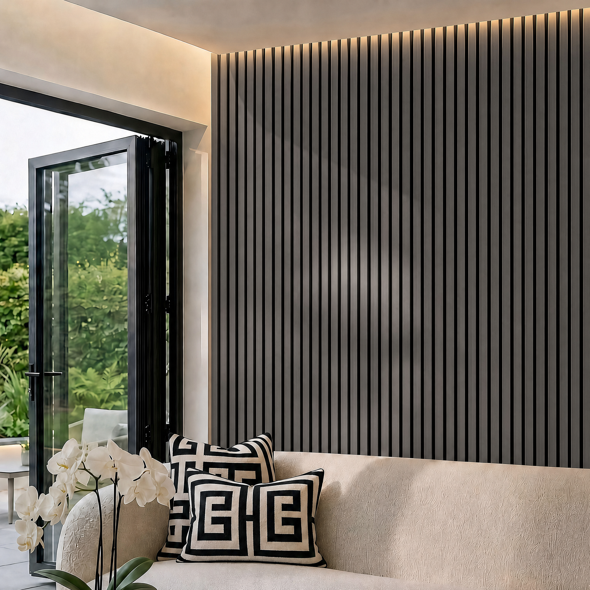 Luxury Acoustic Slat Wall Panels (Various Colours)