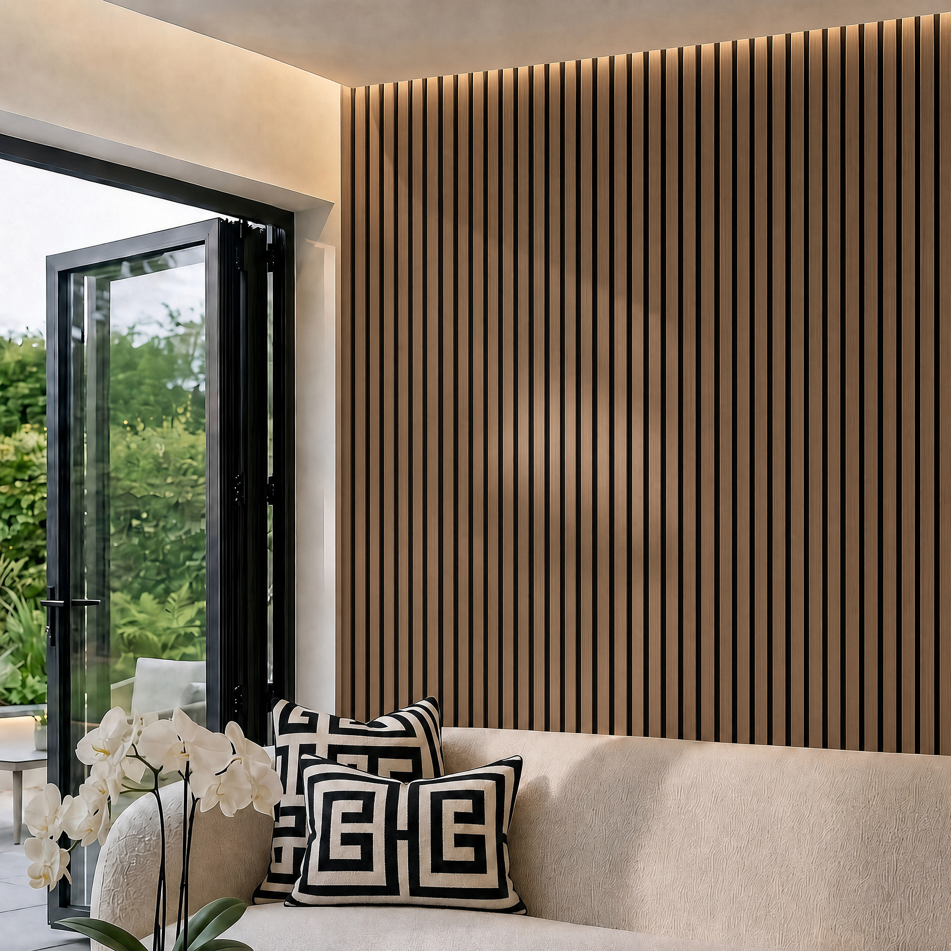 Luxury Acoustic Slat Wall Panels (Various Colours)