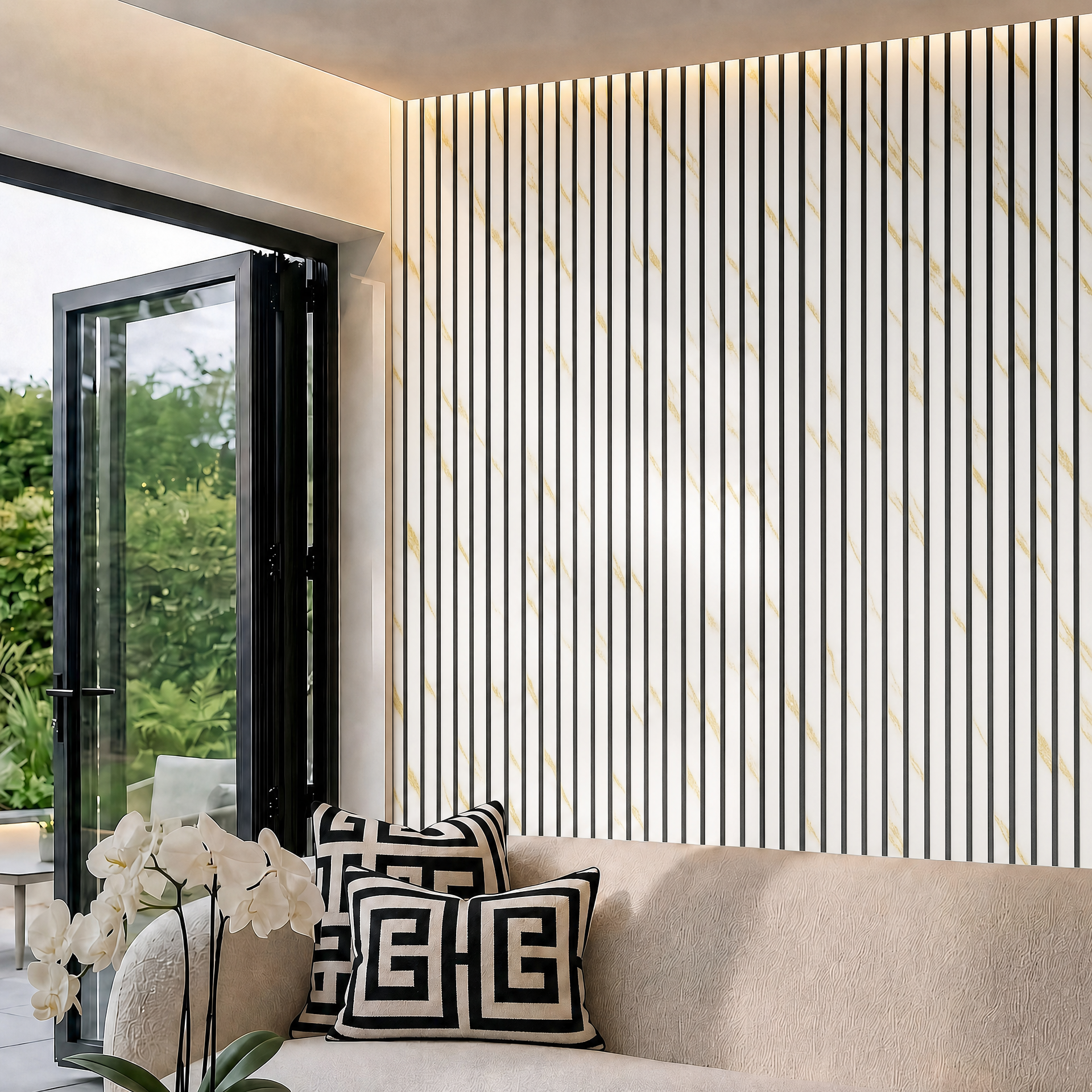 Luxury Acoustic Slat Wall Panels (Various Colours)
