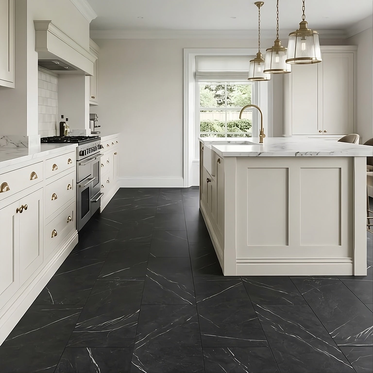 Luxury Stone Effect LVT Tiles (Various Colours)