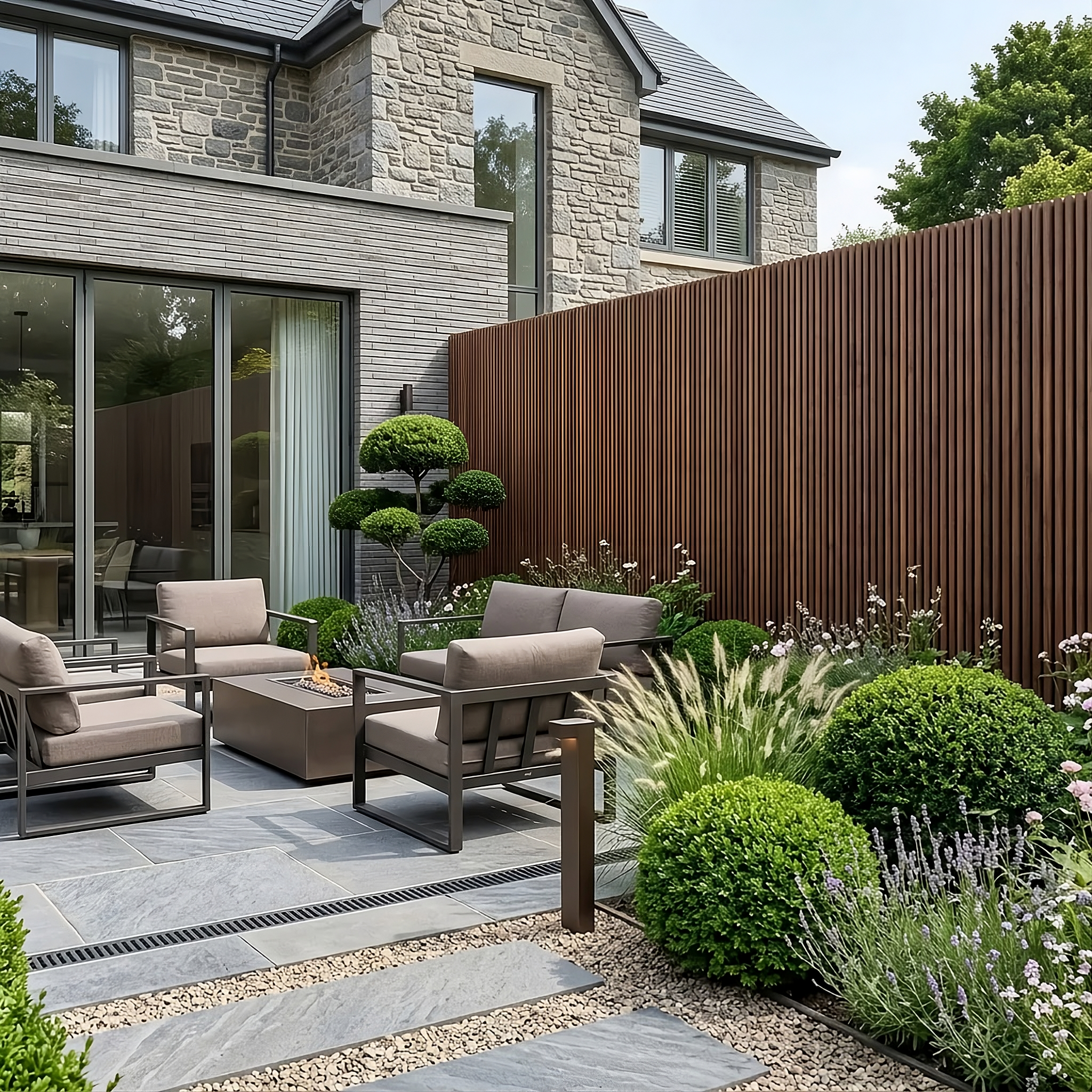 Premium Outdoor Fluted Composite Panels (12 Panels Per Pack) - Carious Colours