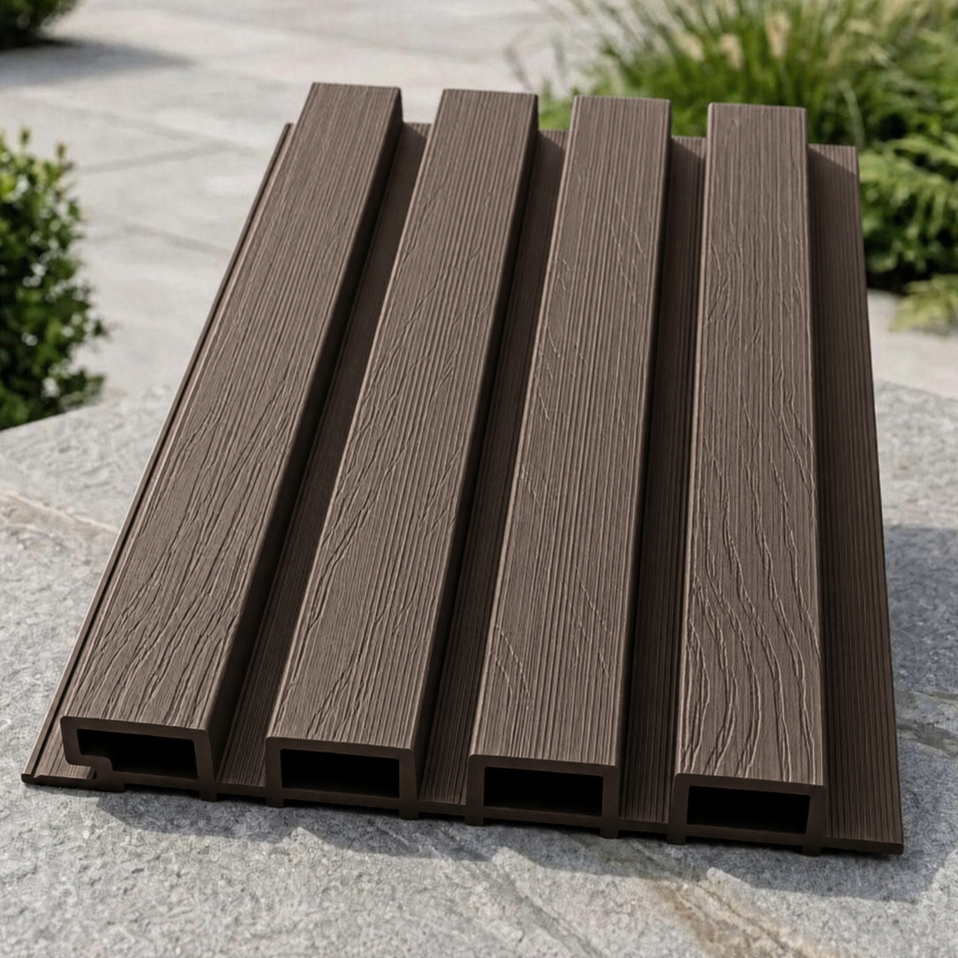 Premium Exterior Composite wood Grain Effect  Wall Panels – 2.9m (Various Colours)