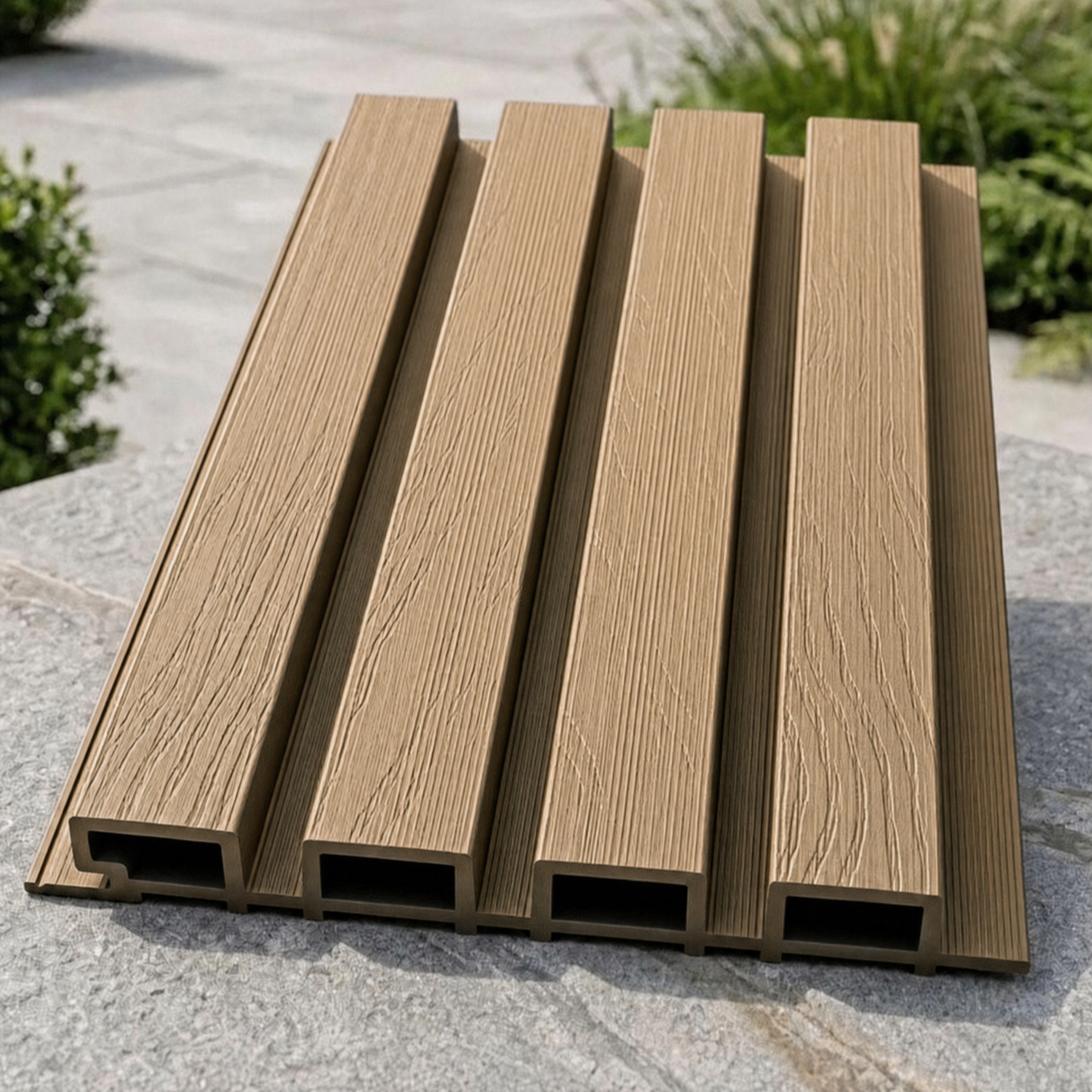 Premium Exterior Composite wood Grain Effect  Wall Panels – 2.9m (Various Colours)