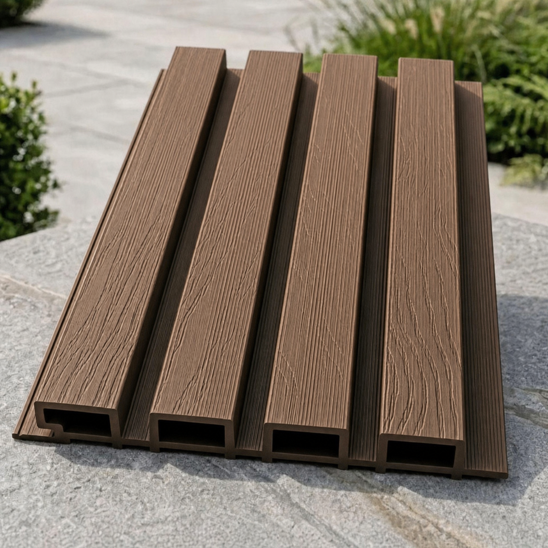 Premium Exterior Composite wood Grain Effect  Wall Panels – 2.9m (Various Colours)